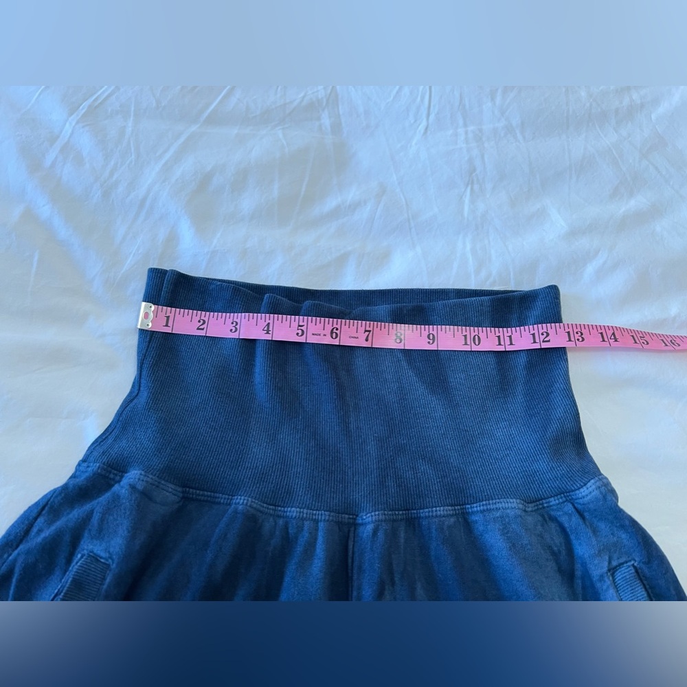Young Fabulous & Broke | Large | Tie Dye Blue Gray Groove Joggers Rolled Waist - Picture 3 of 10